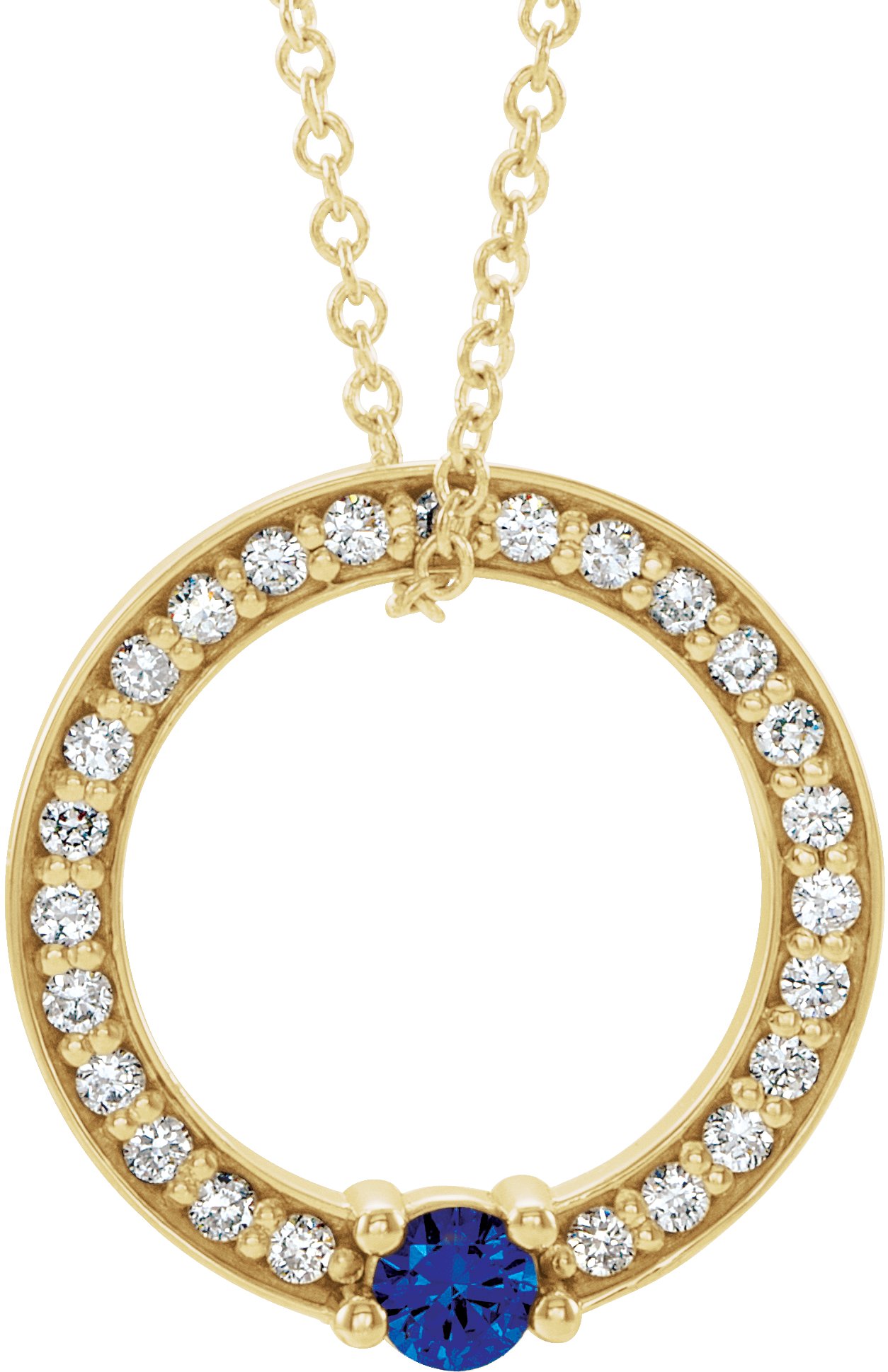 Family Circle Necklace or Charm/Pendant