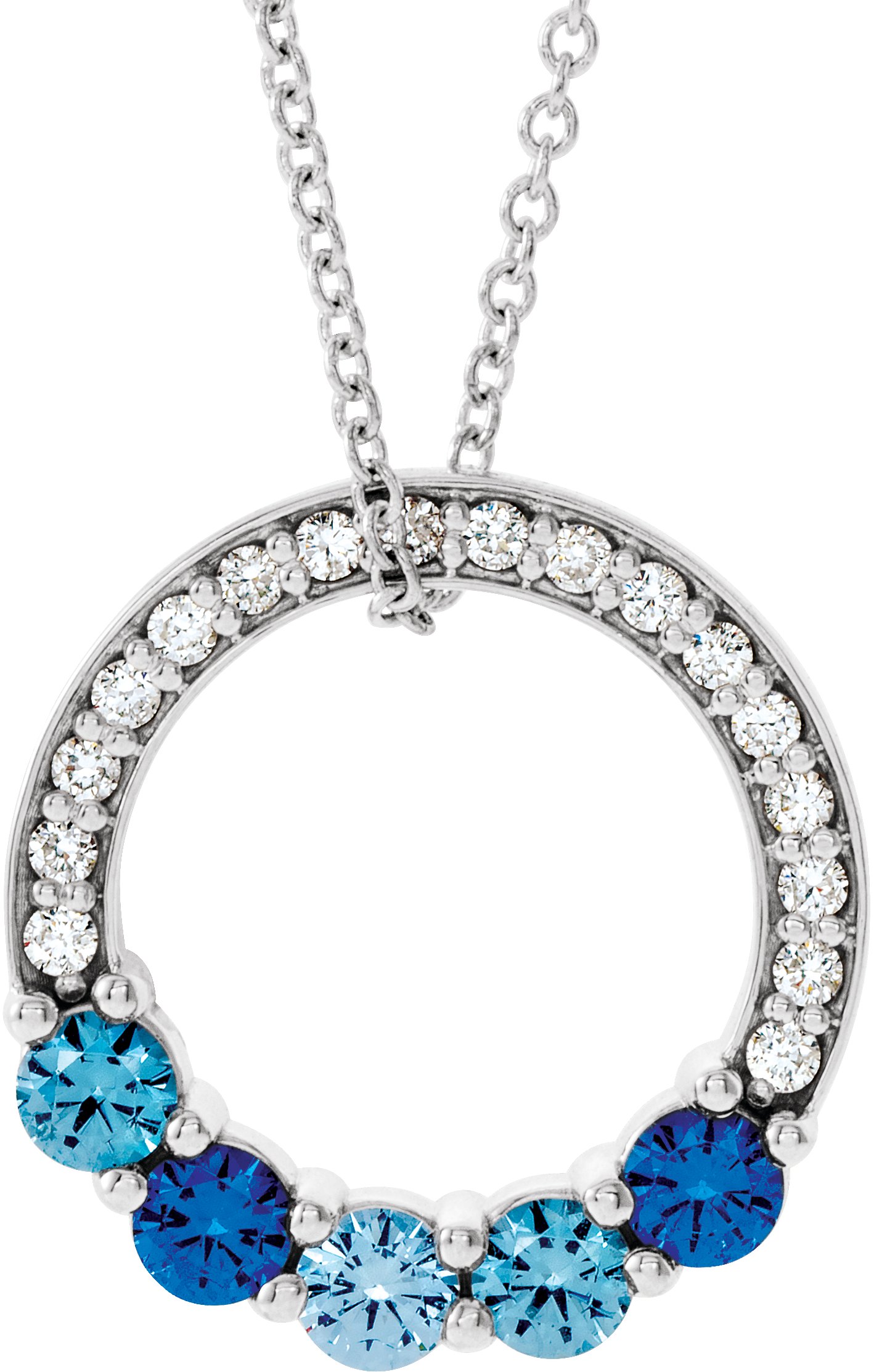 Family Circle Necklace or Charm/Pendant