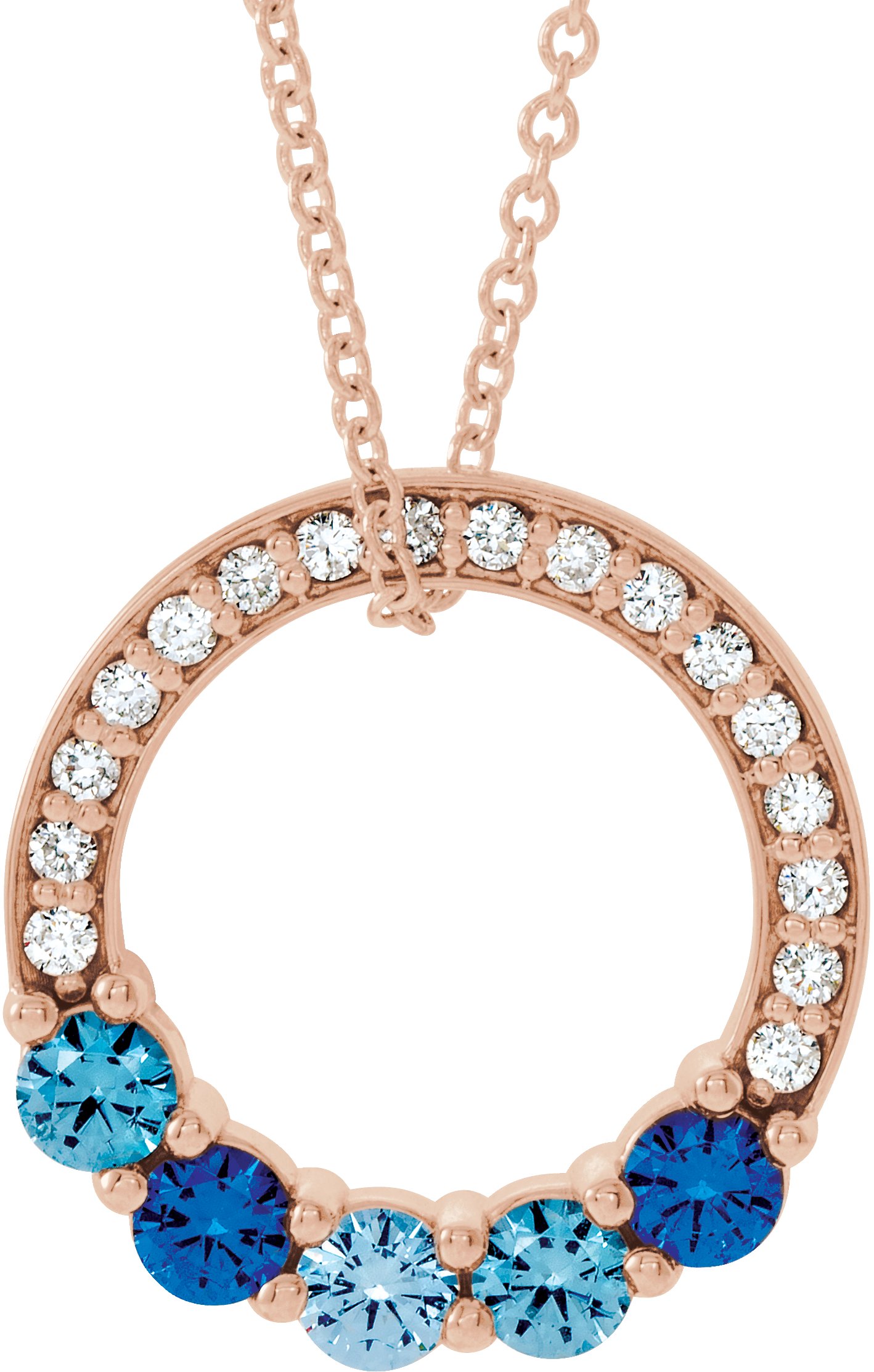 Family Circle Necklace or Charm/Pendant