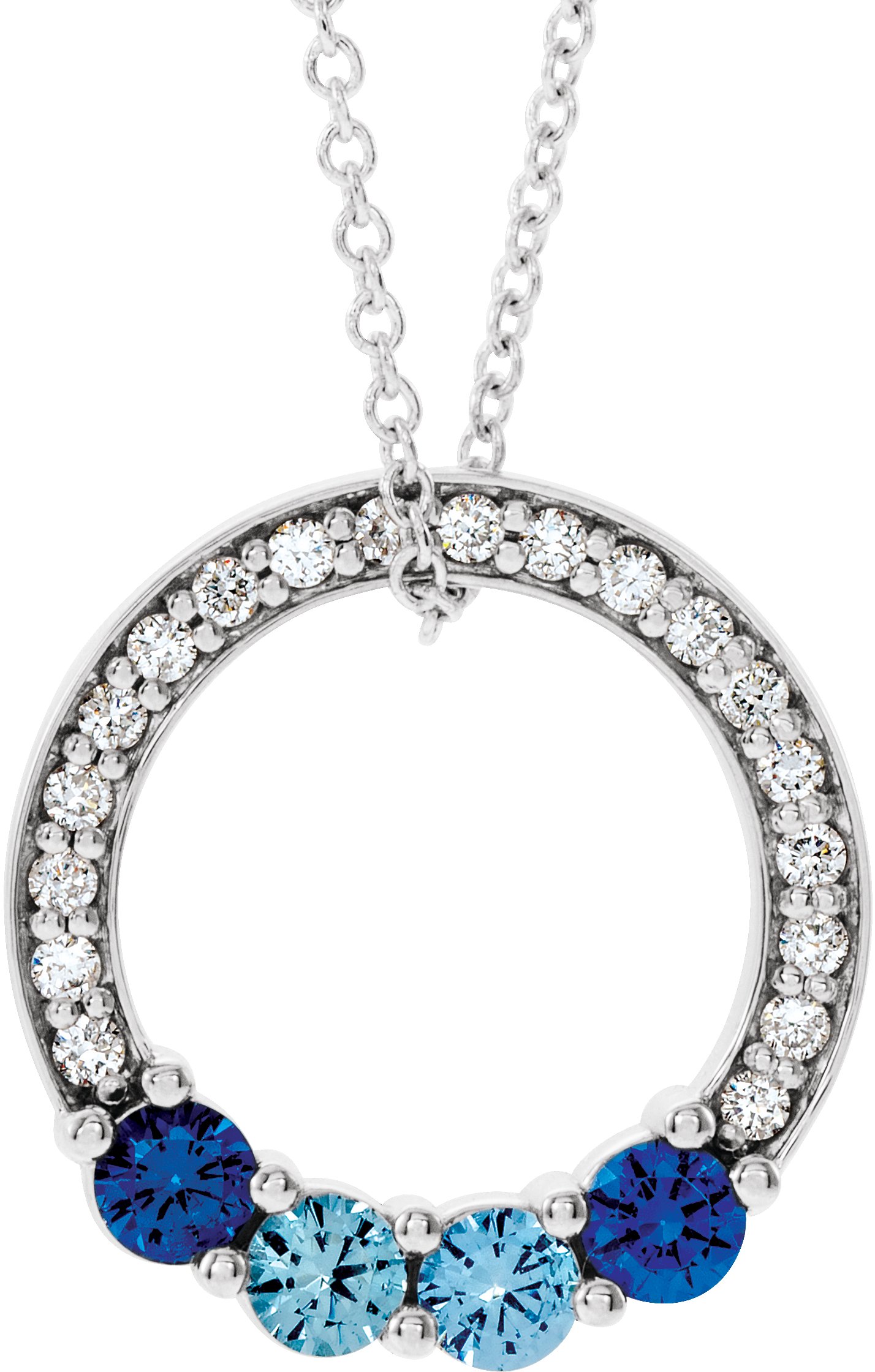 Family Circle Necklace or Charm/Pendant