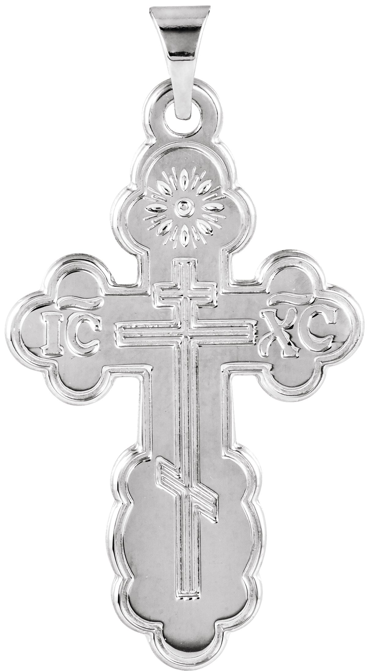Russian Orthodox St. Olga Cross Pendant Ref 856849