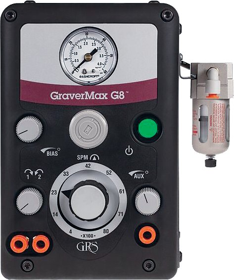 GRS GraverMax G8 Pneumatic Engraving System Contenti 210-643
