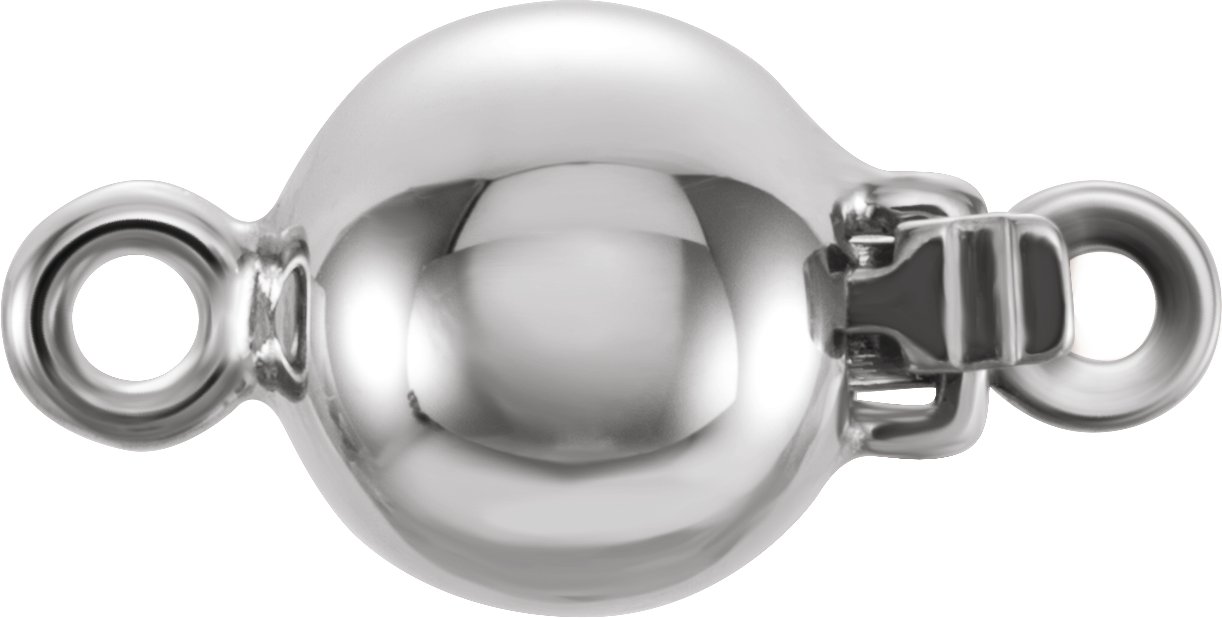 Bright Finish Bead Clasp