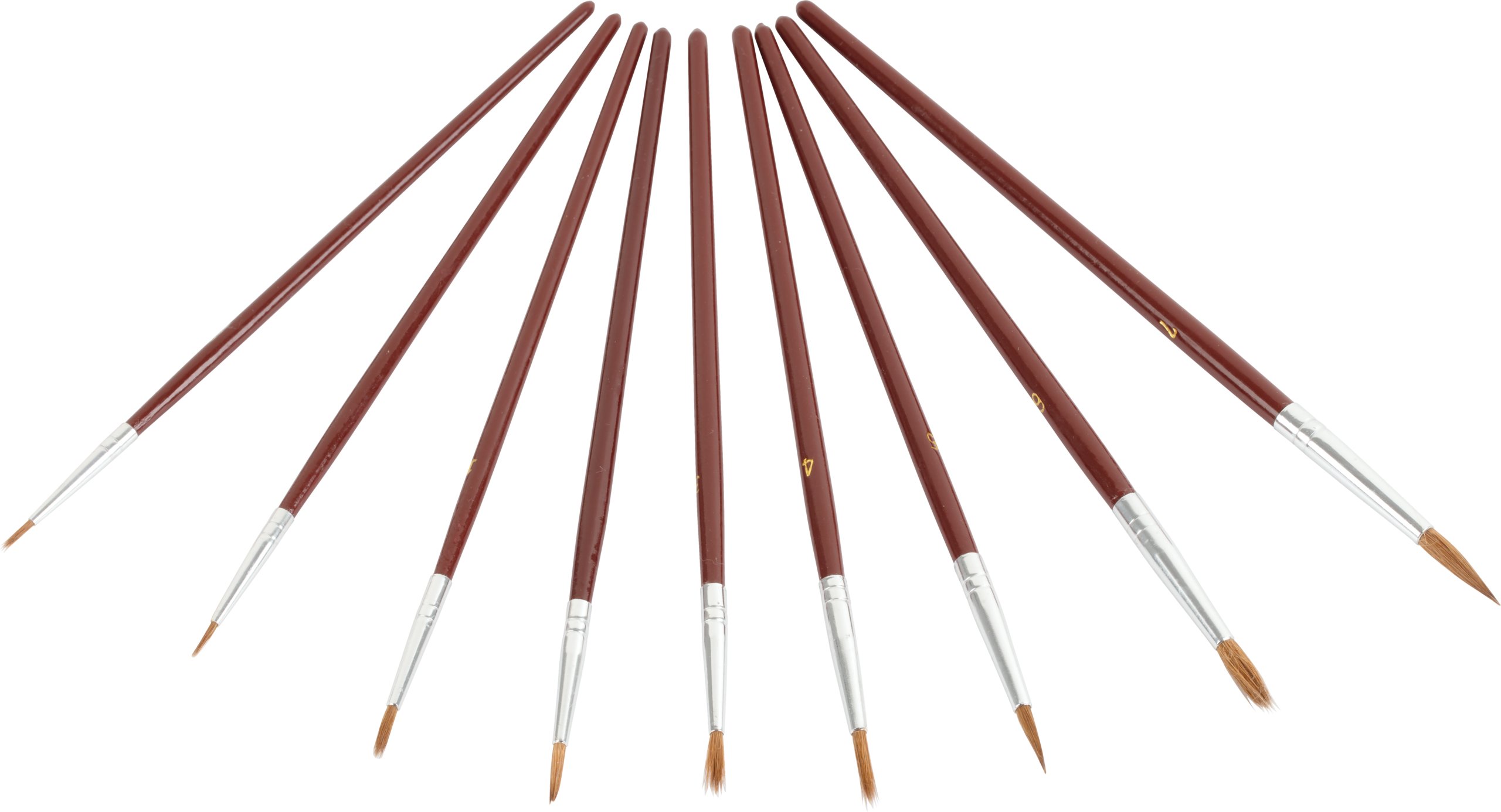 Red Sable Brushes
