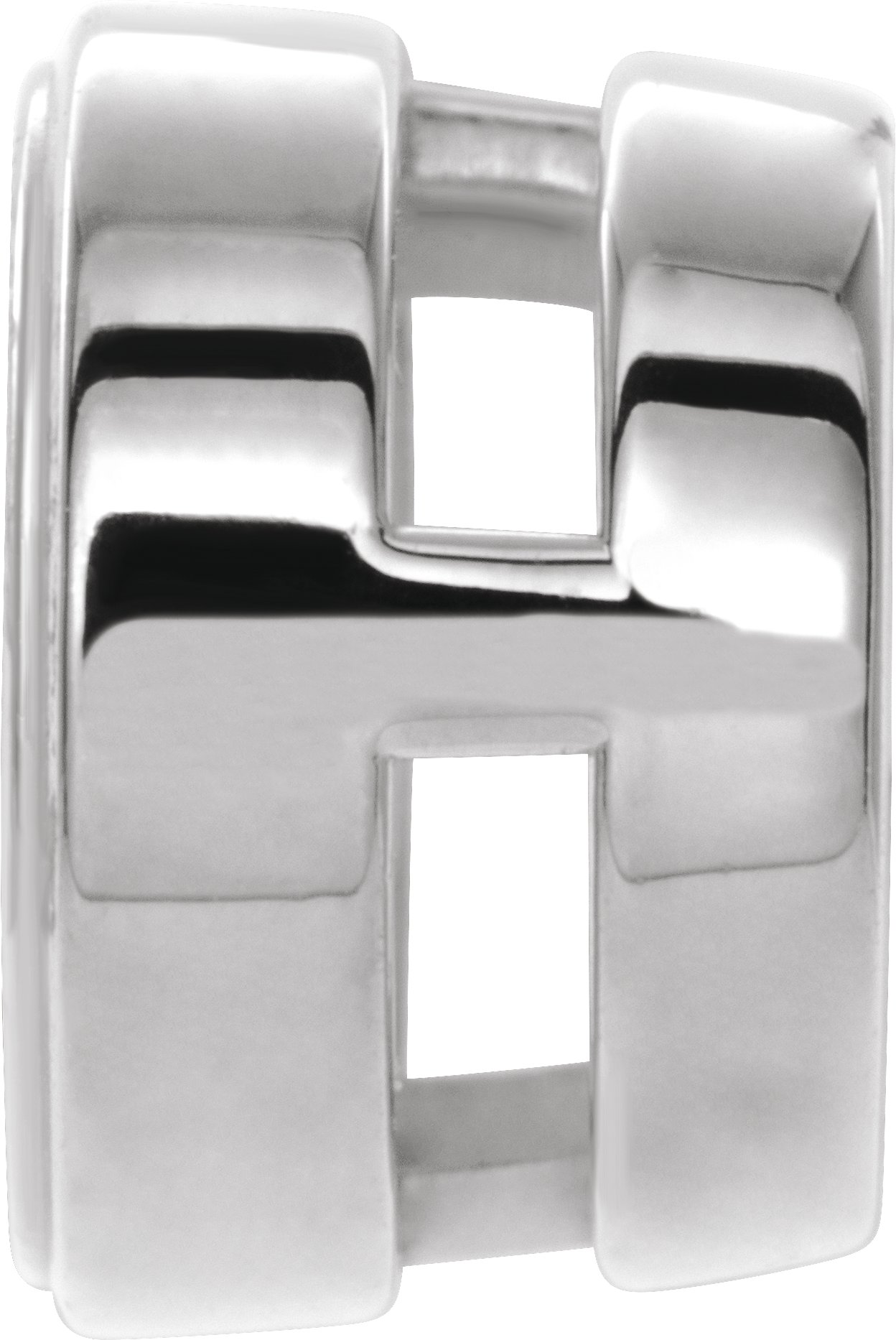 Round Bezel-Set Earring Setting