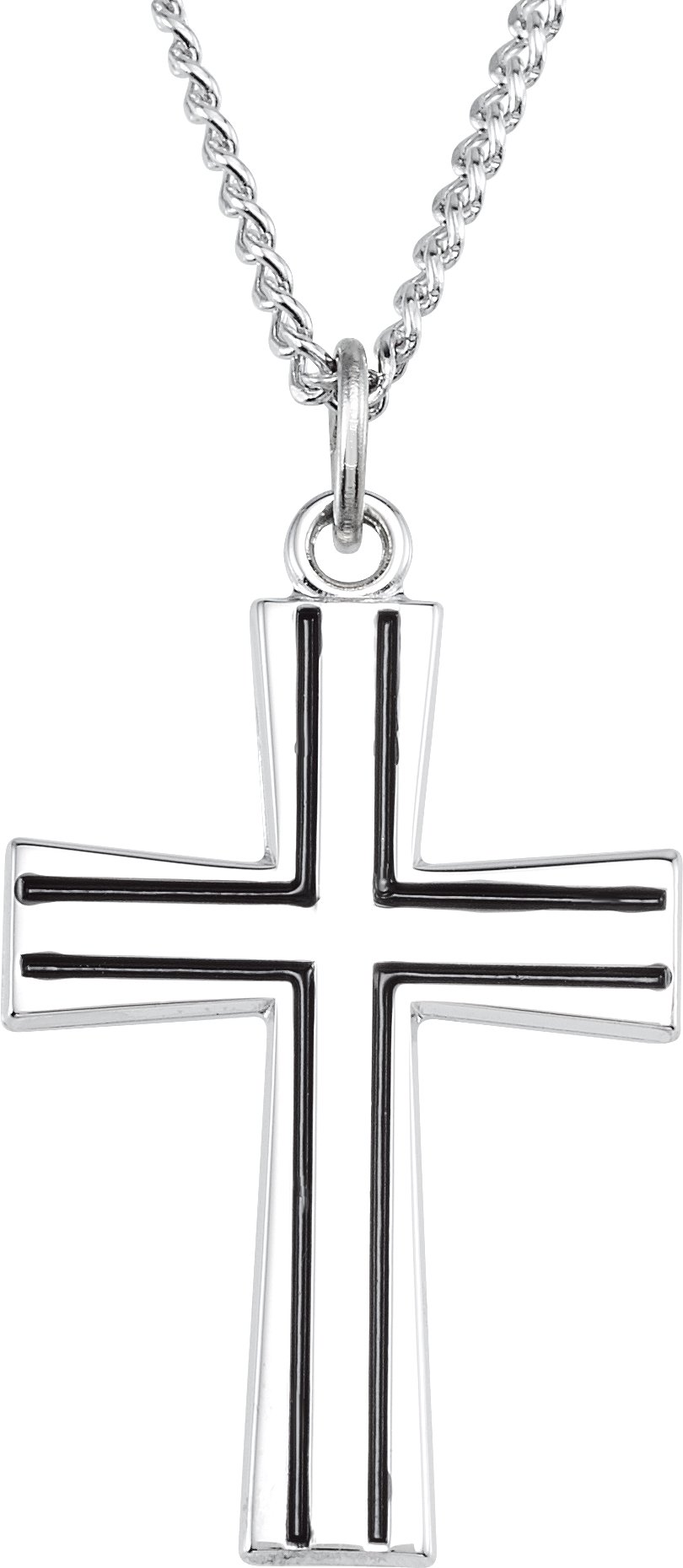 Sterling Silver Cross 24