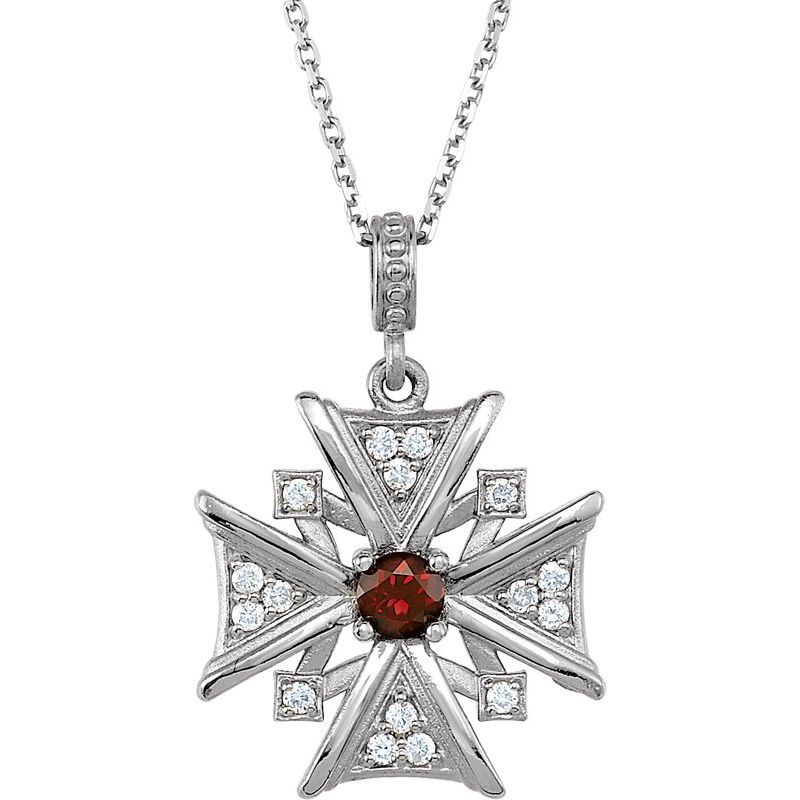 Vintage-Inspired Cross Necklace