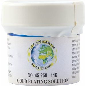 PM1030 = Earthcoat 14K Gold Cyanide Free Plating Solution 1qt by FDJtool
