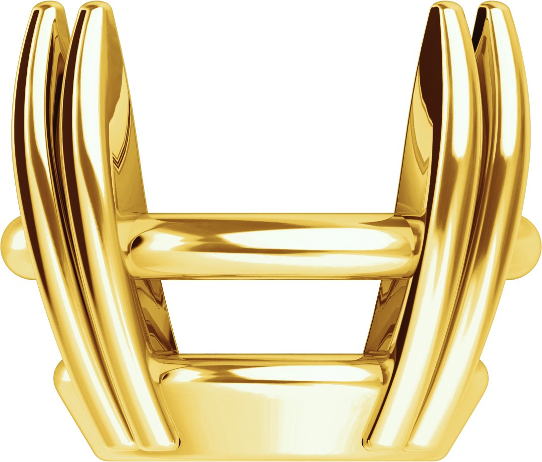 Double-Claw Prong Basket Setting