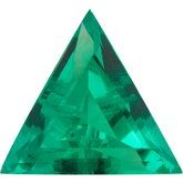 Triangle Lab-Grown Emerald