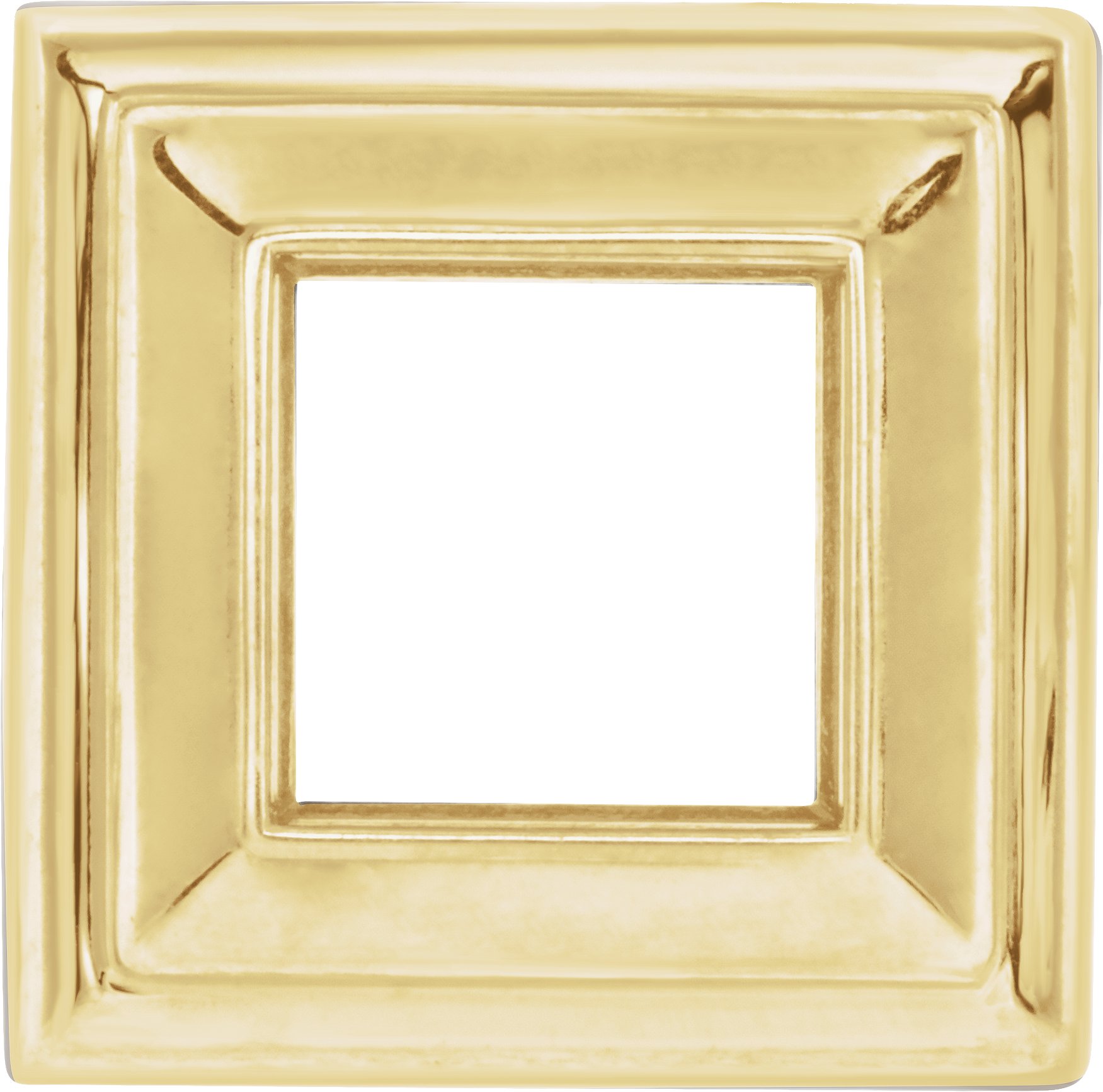 Square Bezel-Set Top Setting