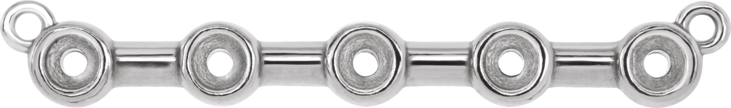 Bezel-Set Bar Necklace or Center