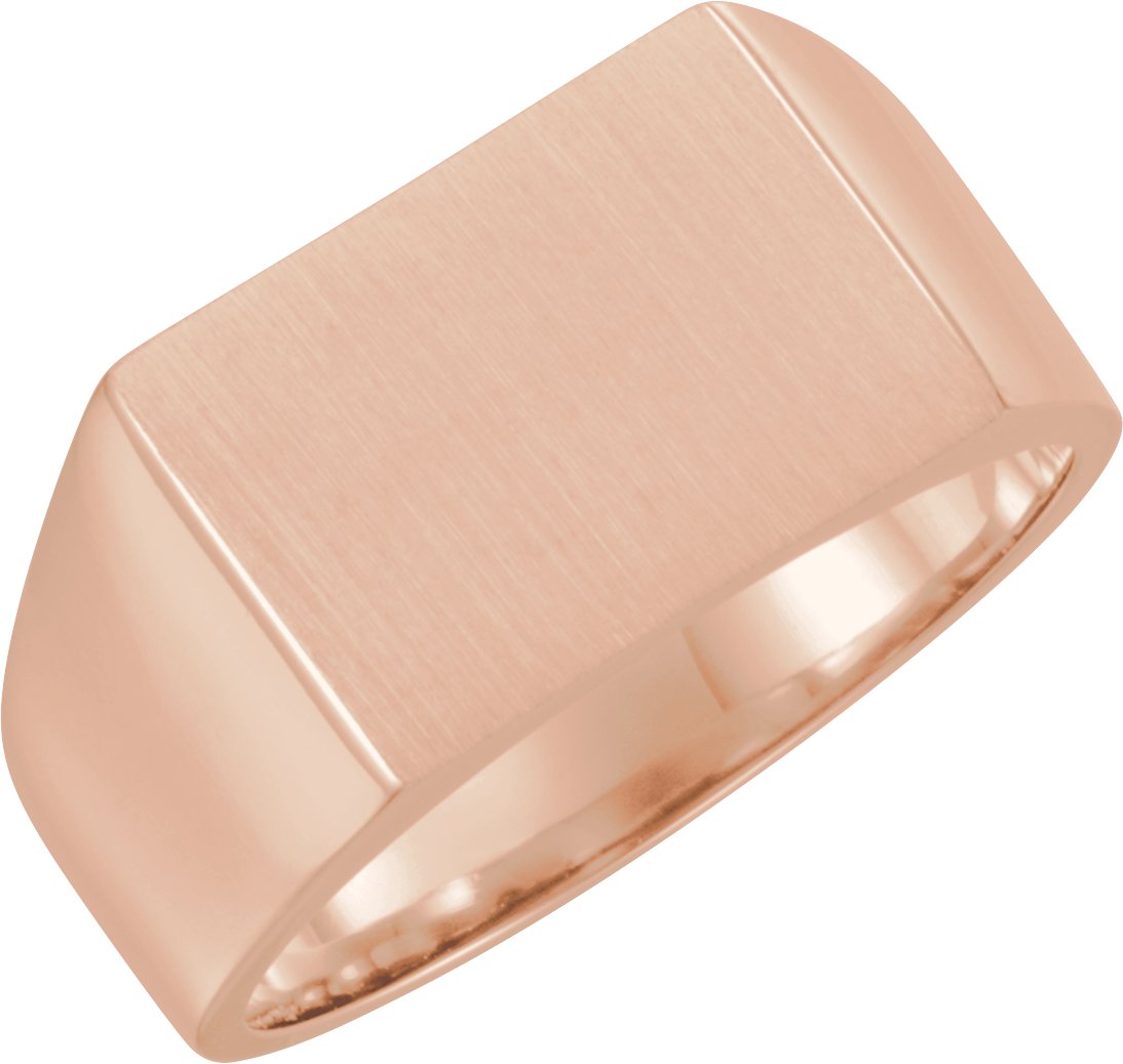 Rectangle Signet Ring