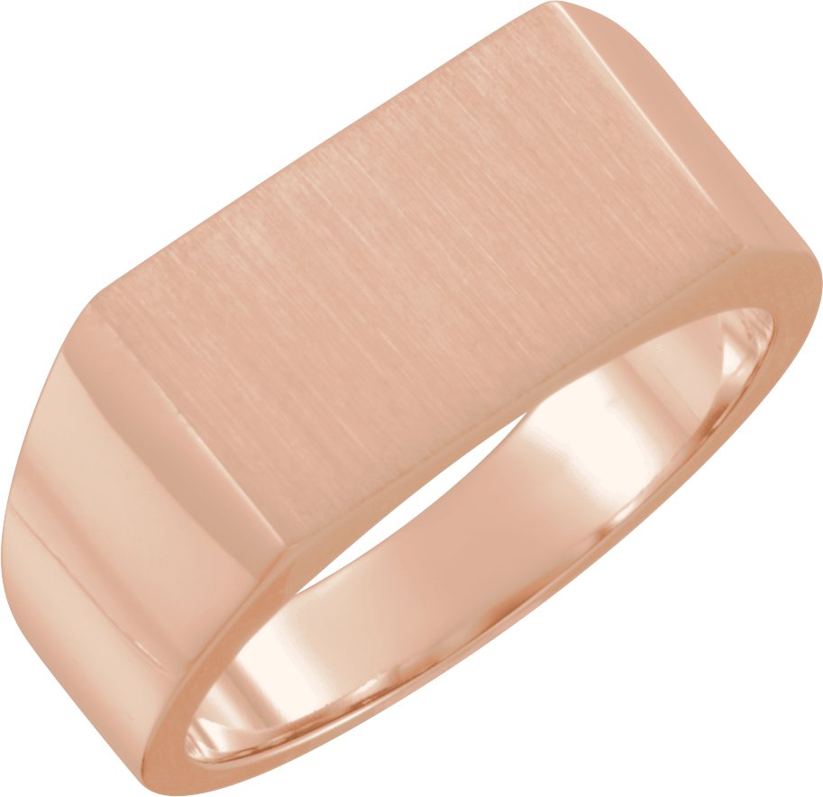 Rectangle Signet Ring