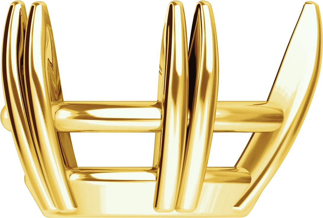 Double-Claw Prong Basket Setting