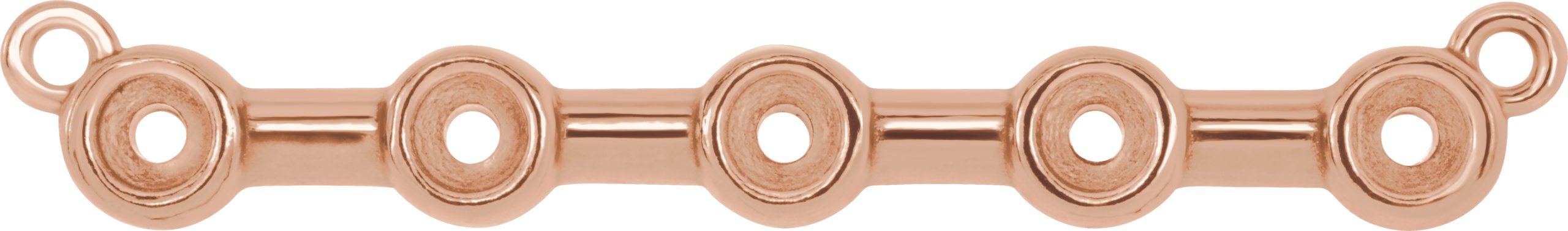 Bezel-Set Bar Necklace or Center