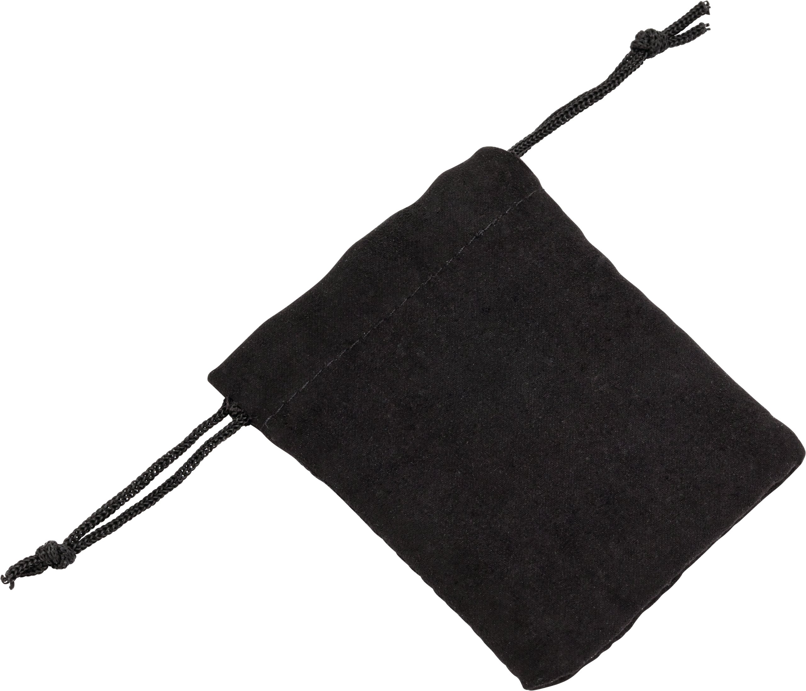 Loryn Collection Suede Drawstring Pouch with Inner Divider