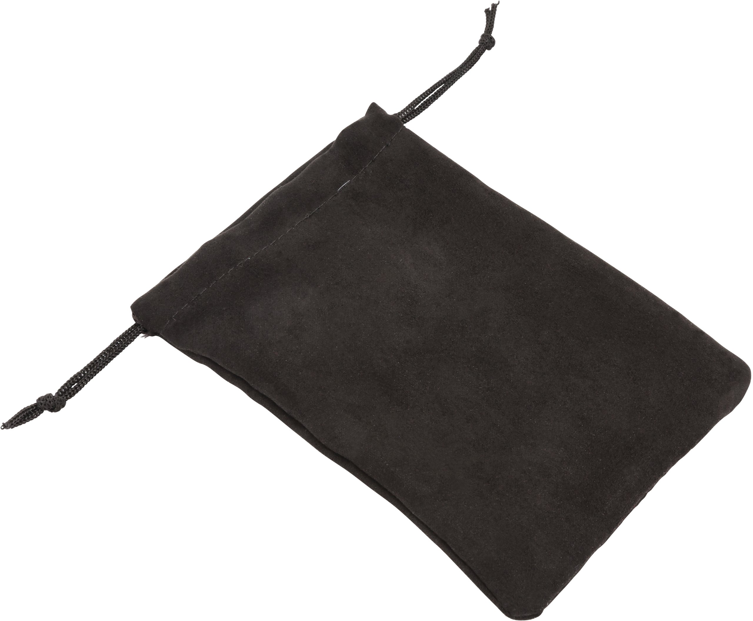 Loryn Collection Suede Drawstring Pouch with Inner Divider