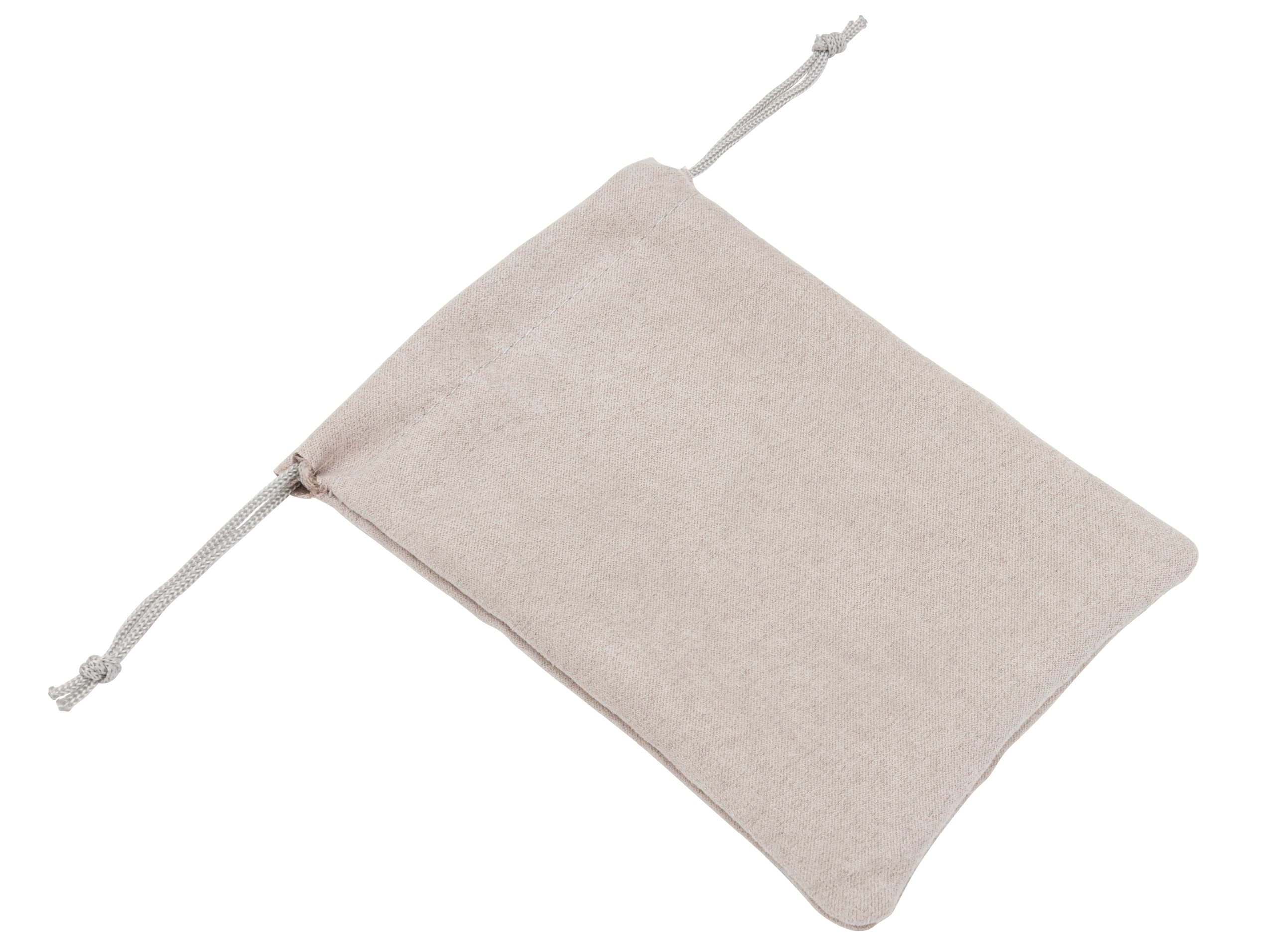 Loryn Collection Suede Drawstring Pouch with Inner Divider