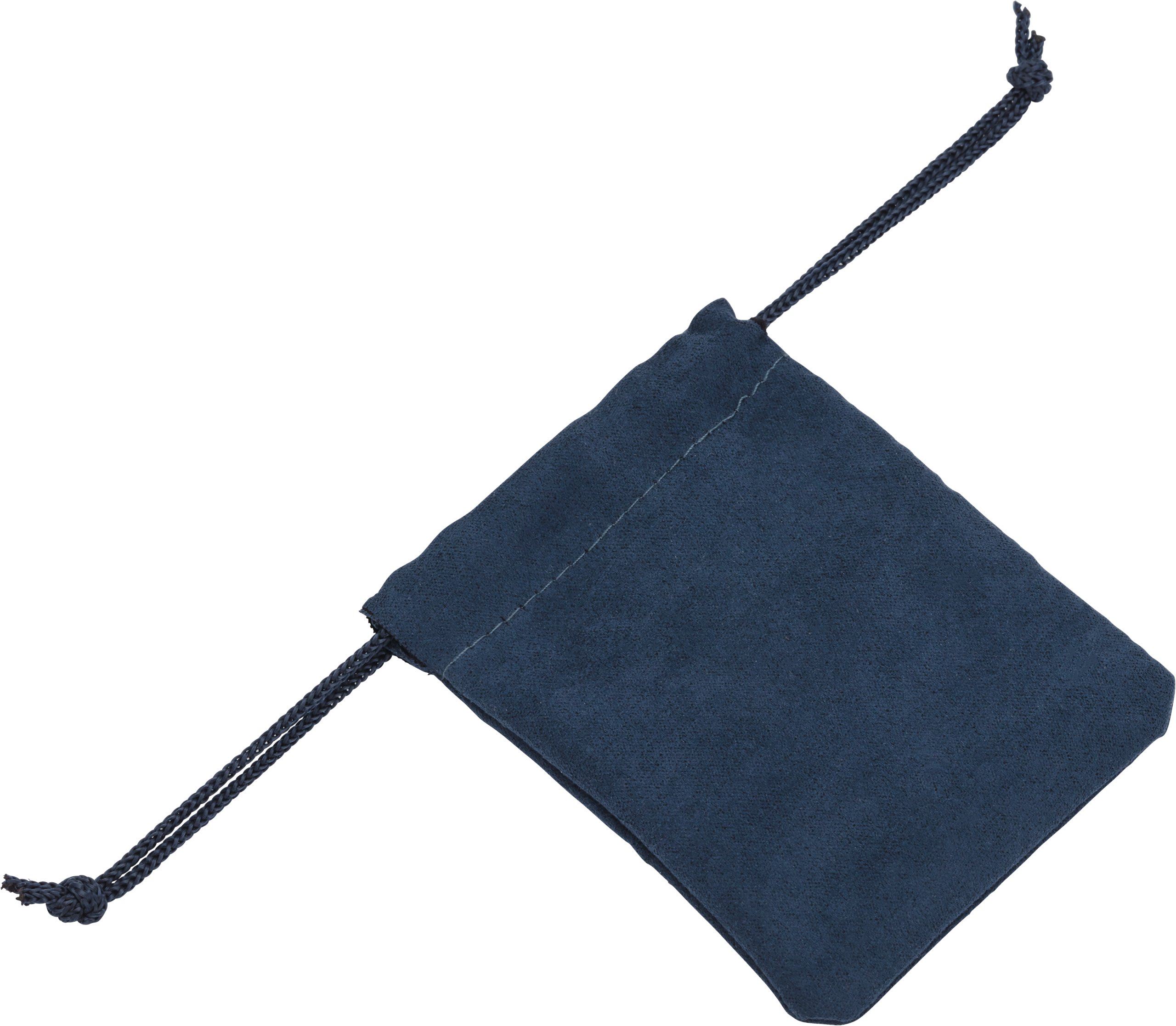Loryn Collection Suede Drawstring Pouch with Inner Divider