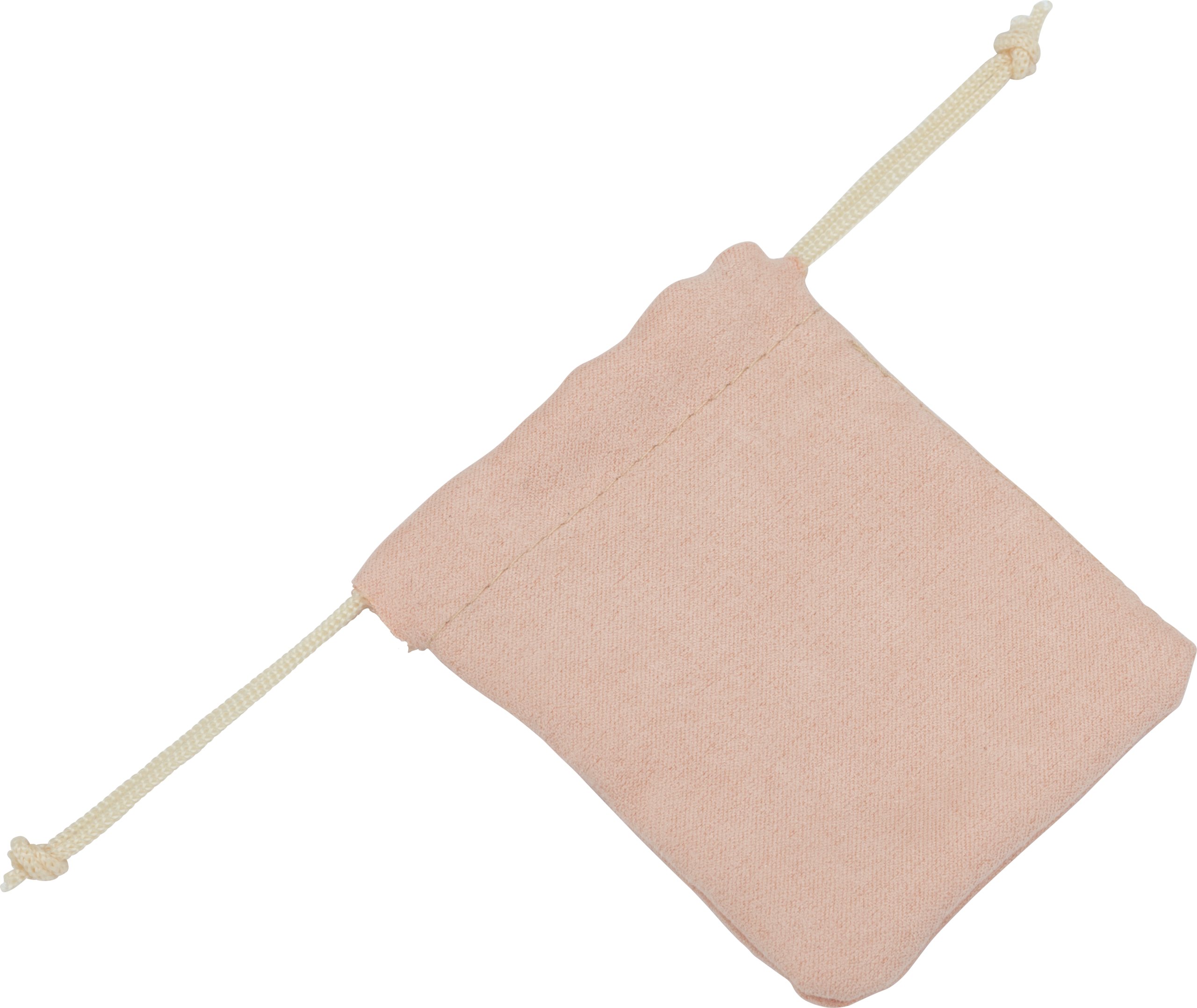 Loryn Collection Suede Drawstring Pouch with Inner Divider