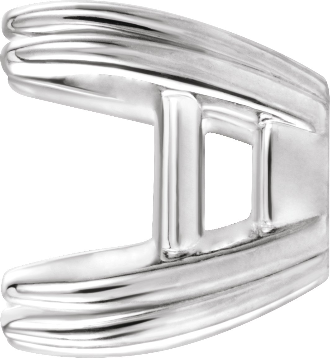 Pre-Notched Double-Claw Earring Setting