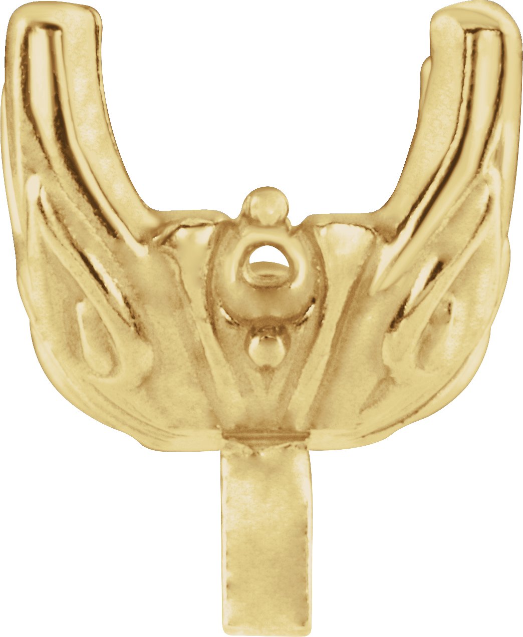 Round 4-Prong Accented Peg Setting