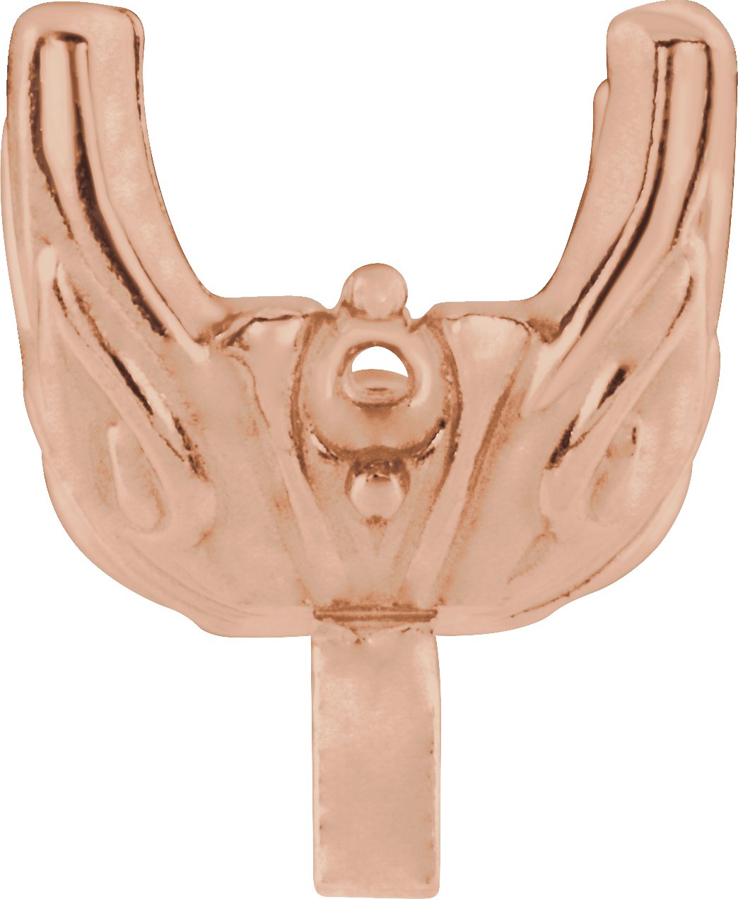 Round 4-Prong Accented Peg Setting