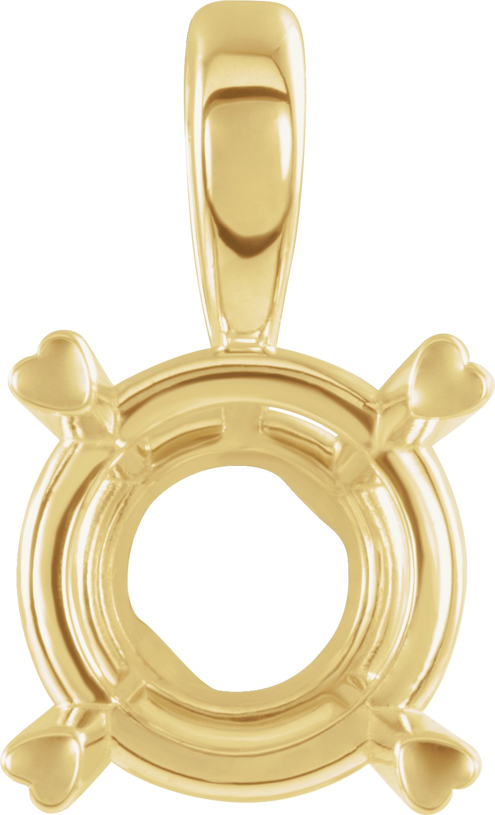 4-Prong Hearts on Top™ Pendant