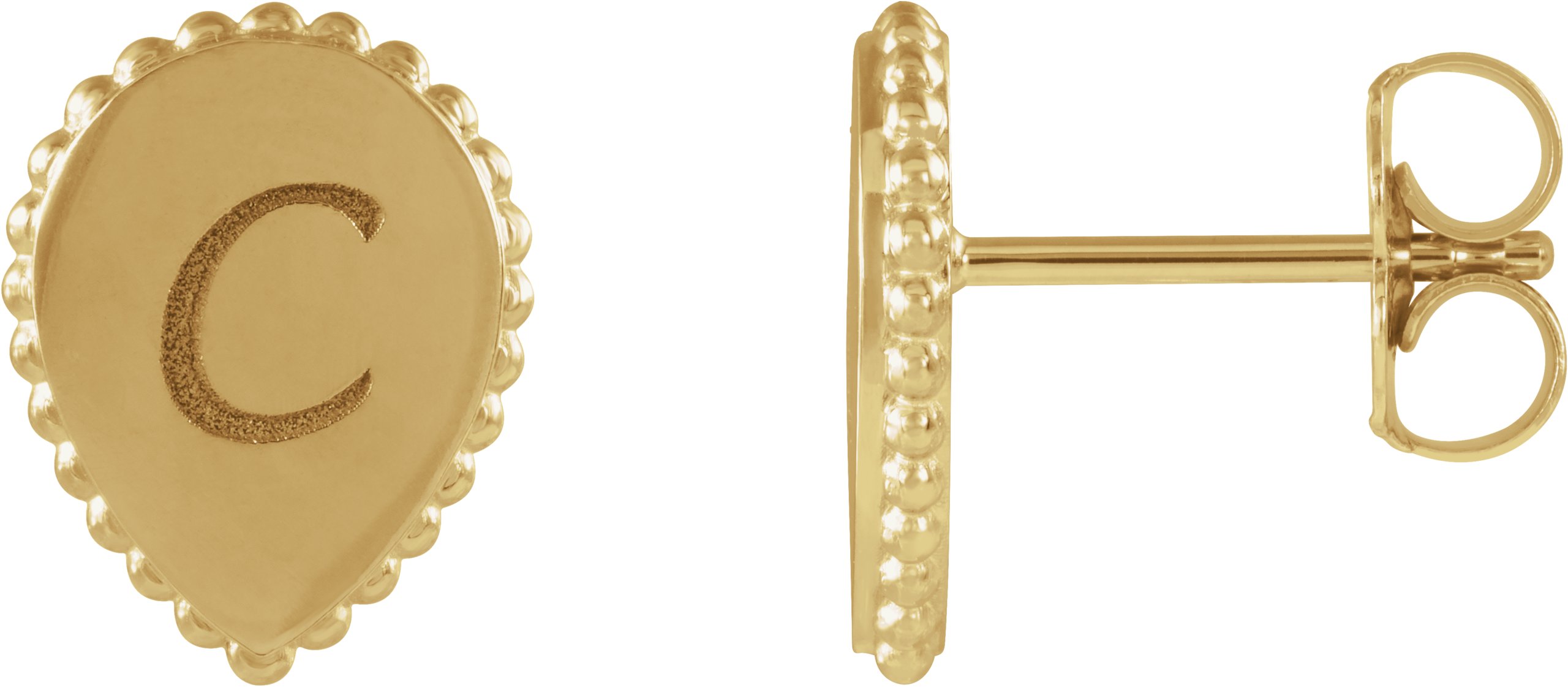 14k Yellow Gold