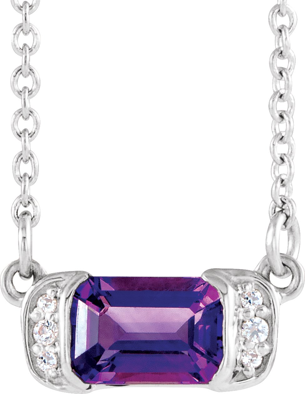 Accented Bar Necklace or Center