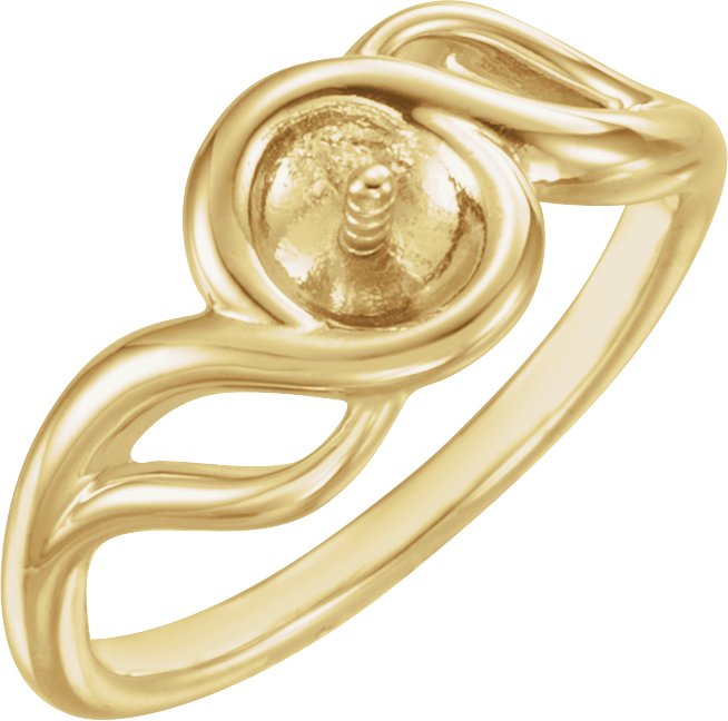 Pearl Freeform Ring