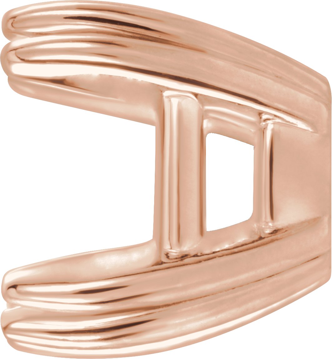 Pre-Notched Double-Claw Earring Setting