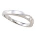 14K White 3 mm Stackable Ring