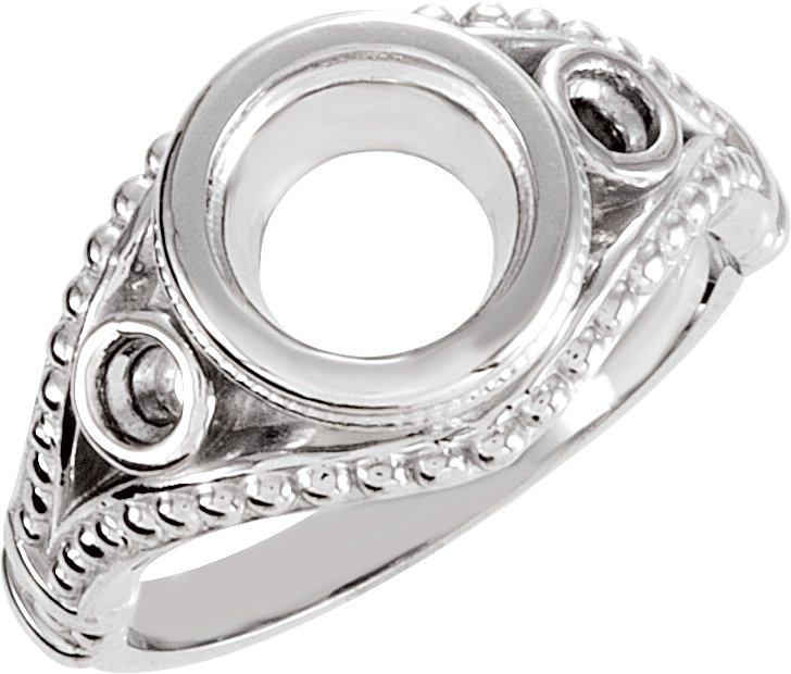 Bezel-Set Engagement Ring