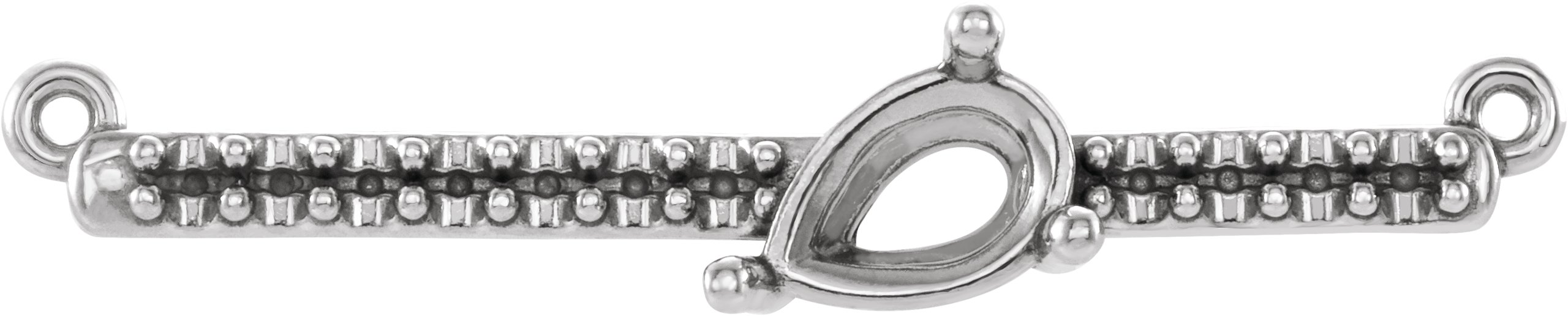 Accented Bar Necklace or Center