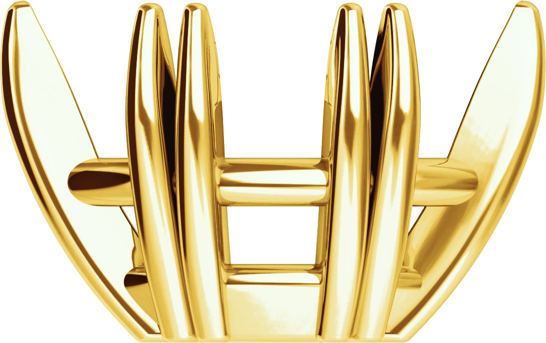 Double-Claw Prong Basket Setting