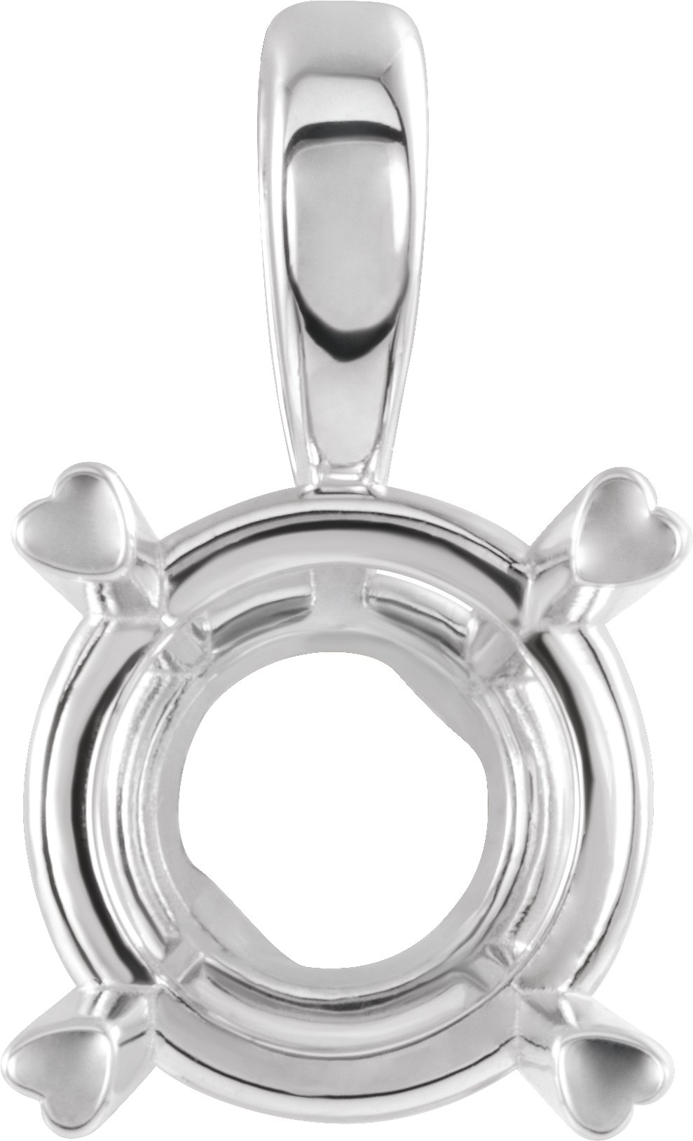 4-Prong Hearts on Top™ Pendant