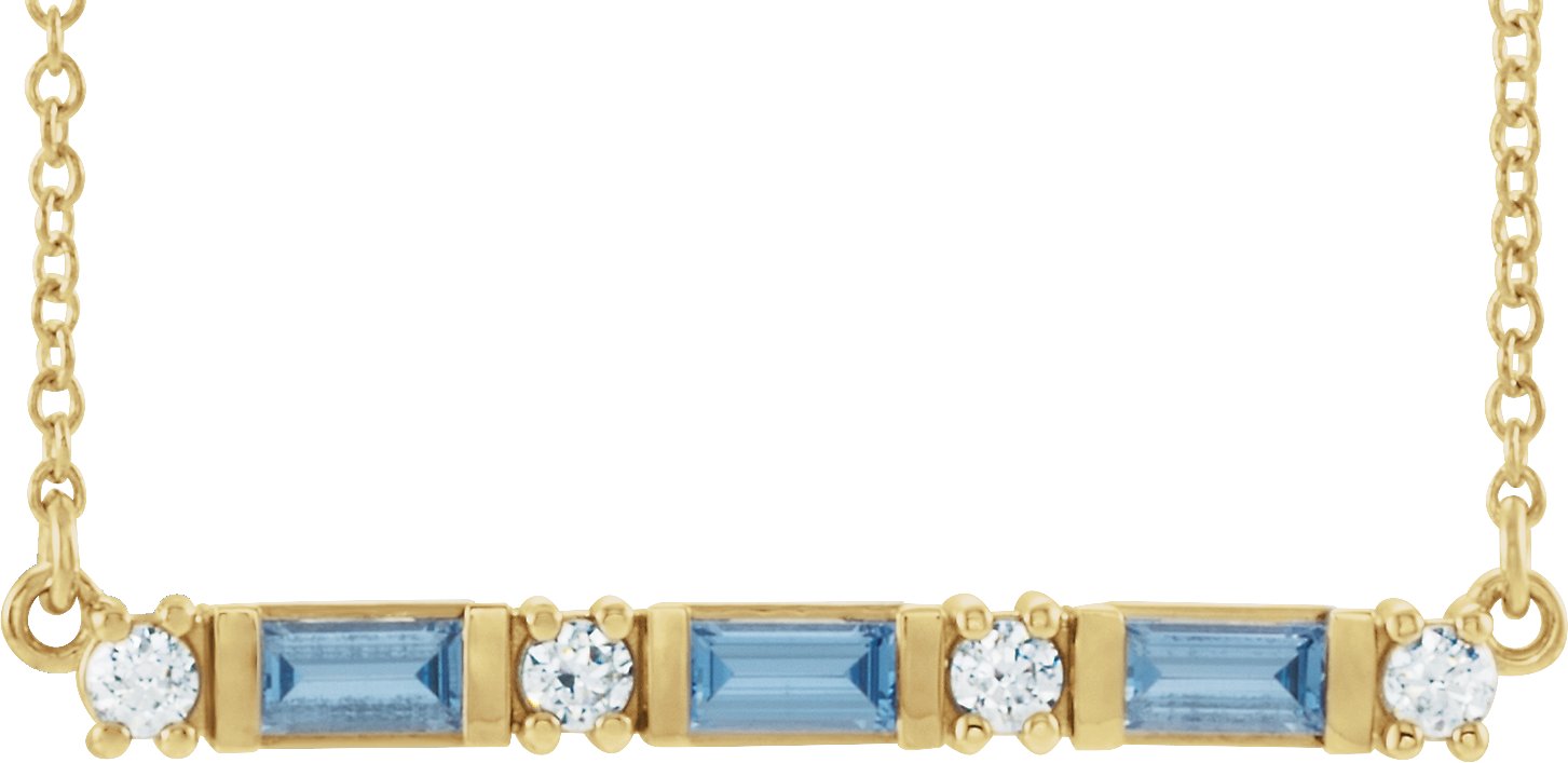 Family Bar Necklace or Center