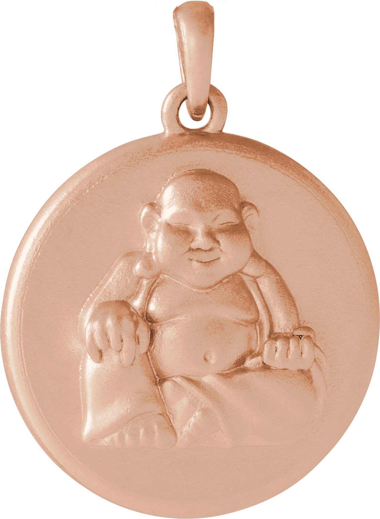 14K Rose Buddha Pendant Ref. 14715619