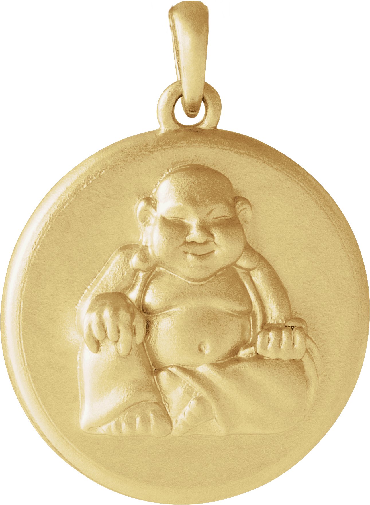 14K Yellow Buddha Pendant Ref. 14715618