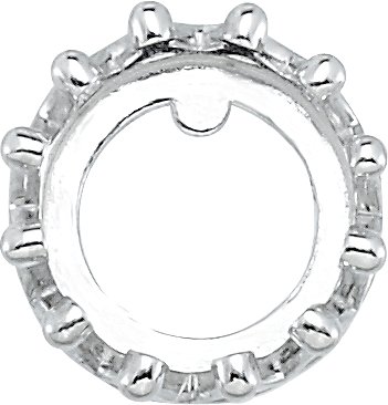 Round Cabochon Earring Setting