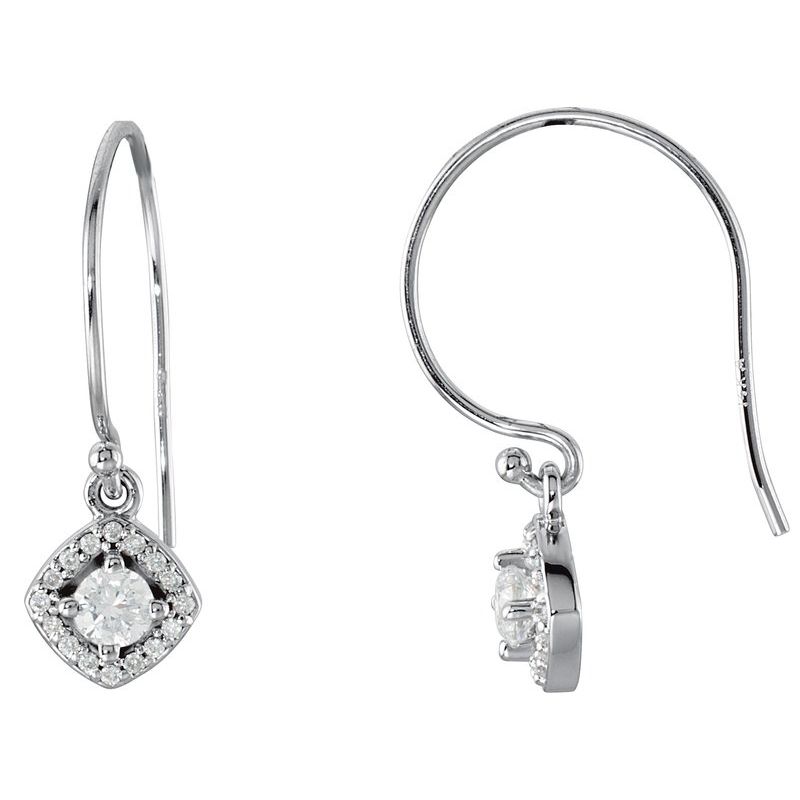 Halo-Style Earrings