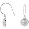 14K White 2 .20 CTW Diamond Earrings Ref. 3385259