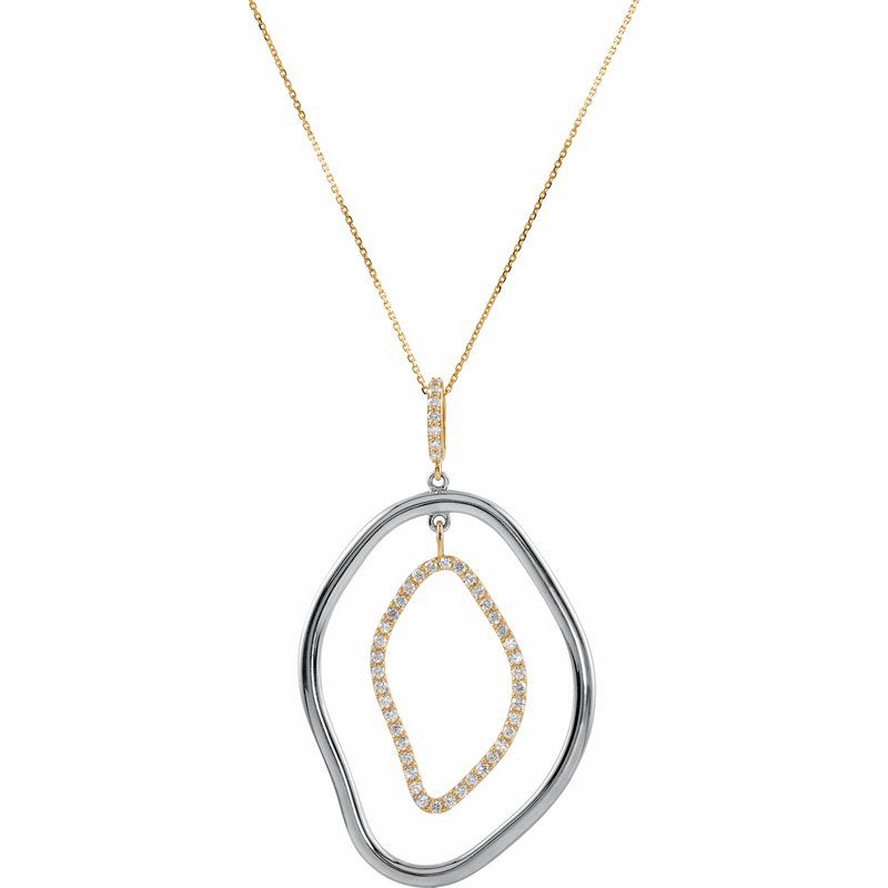 Open Silhouette Necklace or Pendant