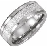 Tungsten Band with Inlay  