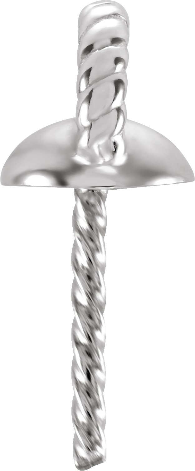 Rope Pearl Pendant