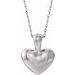Sterling Silver Youth Heart 15