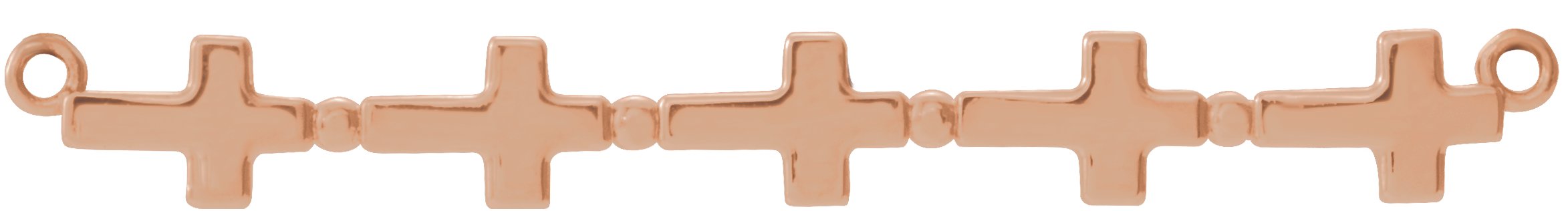 Sideways Cross Bar Necklace or Center