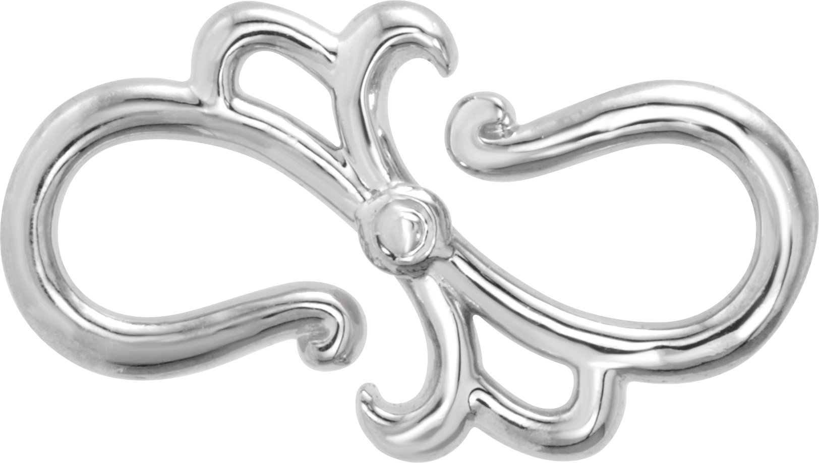 Sculptural S-Hook Clasp